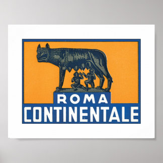 Poster Continentale Roma