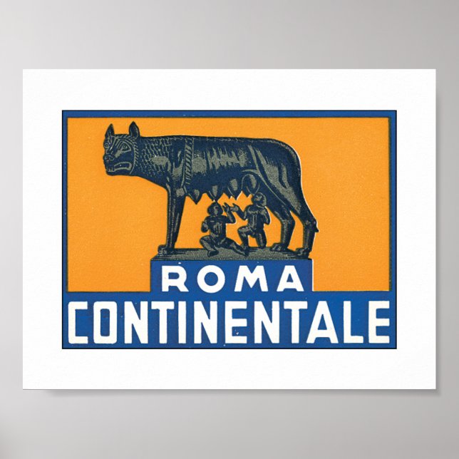 Poster Continentale Roma (Frente)