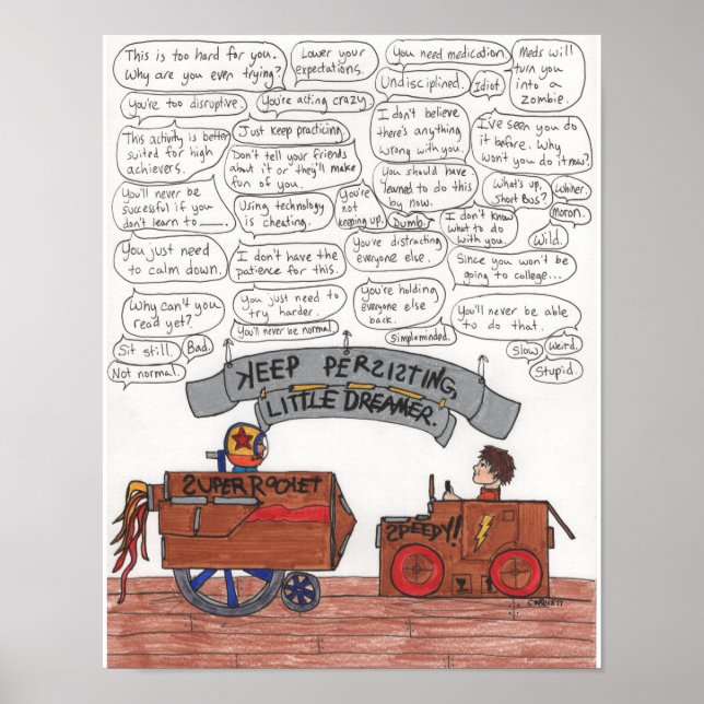 Pôster Continua, Pequeno Sonhador 11x14 (Frente)