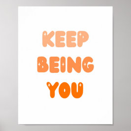 Poster Continuar a ser a sua citação