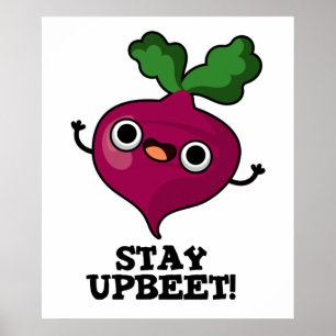 Poster Continue Engraçado, Veggie Beet Pun
