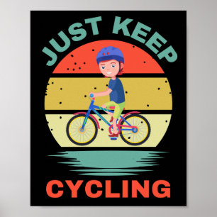 POSTER CONTINUE PEDALANDO