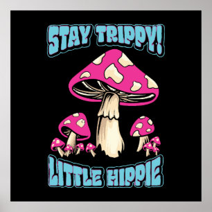 Poster Continue Tripudo! Pequeno Hippie