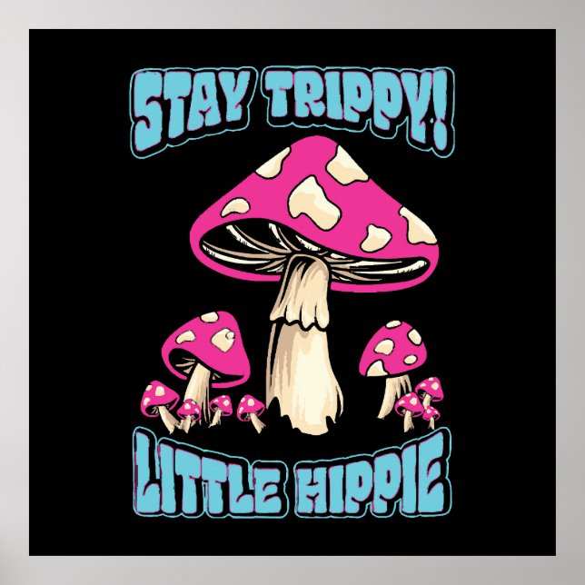 Poster Continue Tripudo! Pequeno Hippie (Frente)