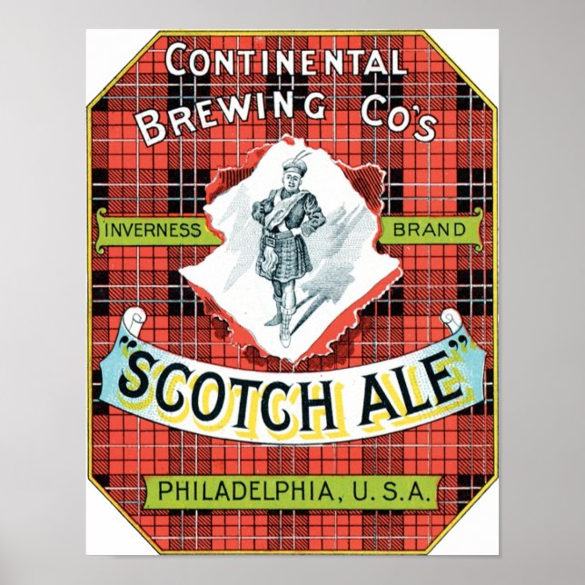 Pôster Continuential Breaking Company Scotch Ale (Frente)
