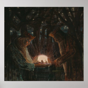 Pôster Conto de Mikalojus Konstantinas Ciurlionis Fairty