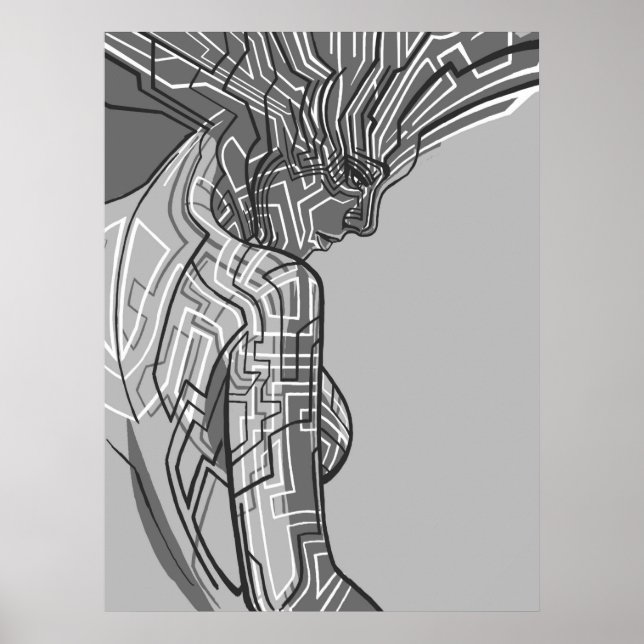 Pôster contorno (Frente)