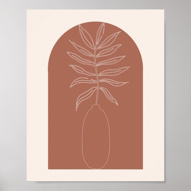 Poster Contorno 4 da Boho Arch Plant (Frente)