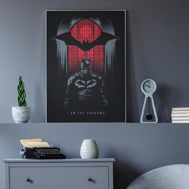 Poster Contorno do Painel da Janela Batman (Criador carregado)