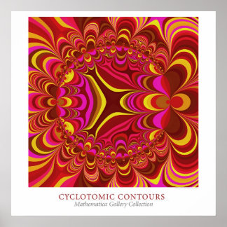Poster Contornos Ciclotômicos