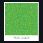 Poster Contornos das manchas<br><div class="desc">Espetacular contornos de Michael Trott. Parte da Coleção Galeria de Mathematica de Pesquisa Wolfram.</div>