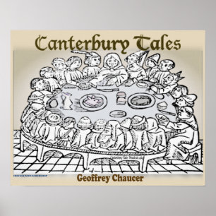 Poster Contos de Canterbury