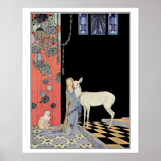 Poster Contos de fadas franceses: Blondine e Bonne-Biche