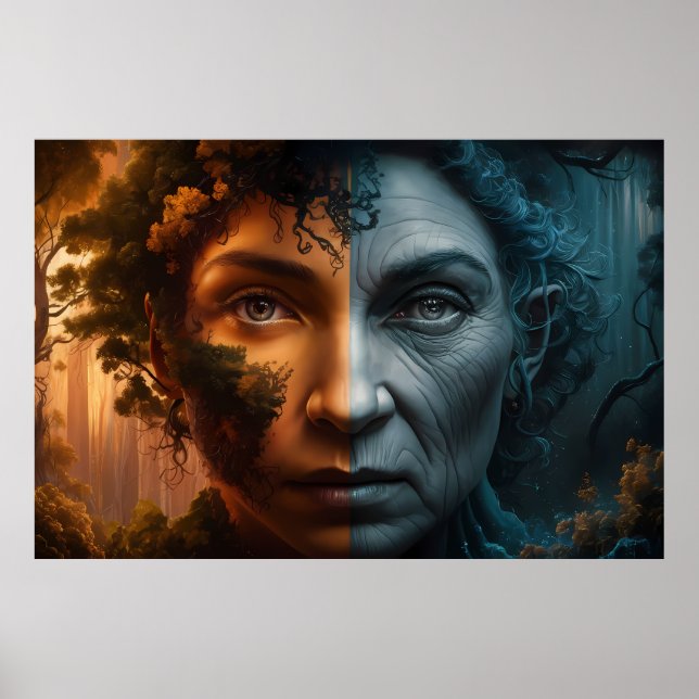 Poster Contraste Eterno: Onde A Juventude Encontra A Idad (Frente)