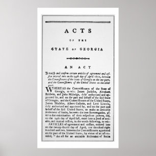 Pôster Contrato que documenta a remoção forçada da Entrad