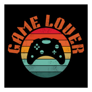 PÔSTER CONTROLADORA DE JOGOS DE AMOR DE JOGO