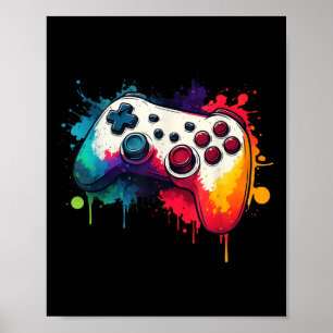 Poster Controlar Todas as Coisas Controle de Video Game J