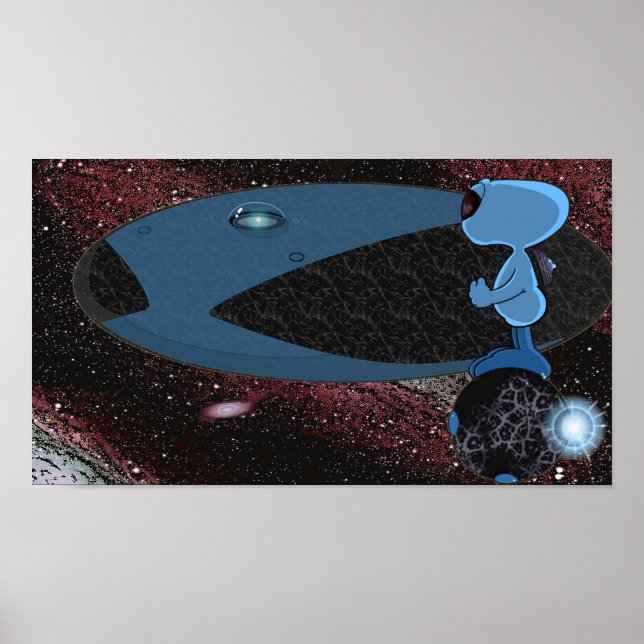 Poster Controle de Esfera de Qwiby (Frente)