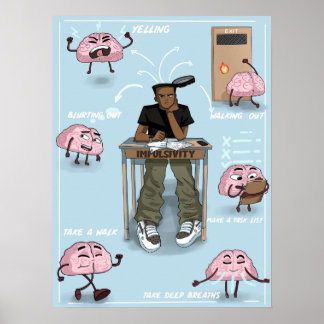 Poster Controle de Impulso (Matte)