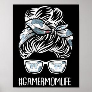 Poster Controle de jogos para jogos do dia da mãe