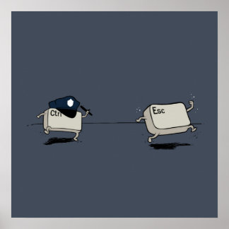 Poster Controle vs Escape