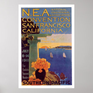 Poster Convenção de Educação São Francisco 1911