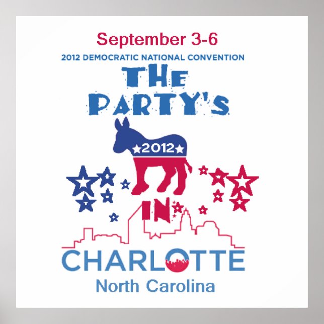 Pôster Convenção DNC (Frente)