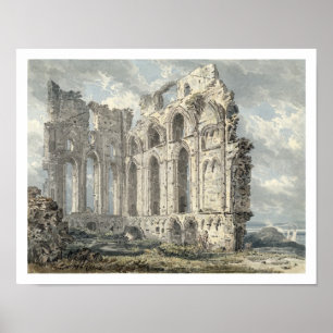Pôster Convento de Tynemouth, Northumberland, c.1792-93