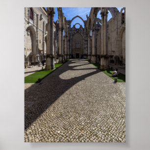 Poster Convento do Carmo em Lisboa