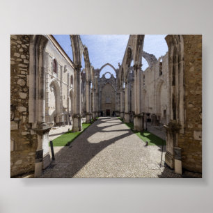 Poster Convento do Carmo em Lisboa