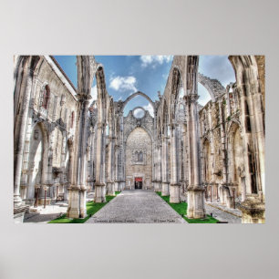 Poster Convento do Carmo, Lisbon
