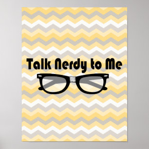 Poster Conversa Nerdy a mim