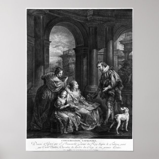 Poster Conversação em espanhol (Frente)