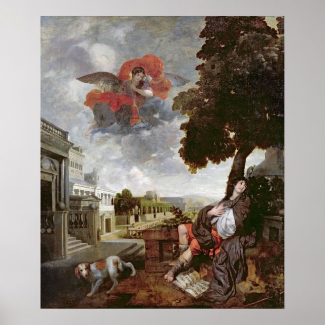 Poster Conversão de Ruas. Augustine, c.1663 (Frente)