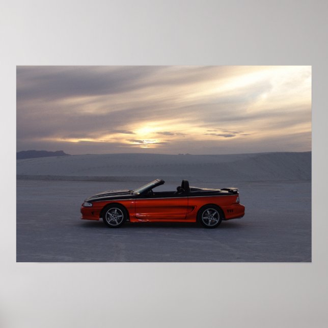 Poster Conversível Stang 1995 (Frente)