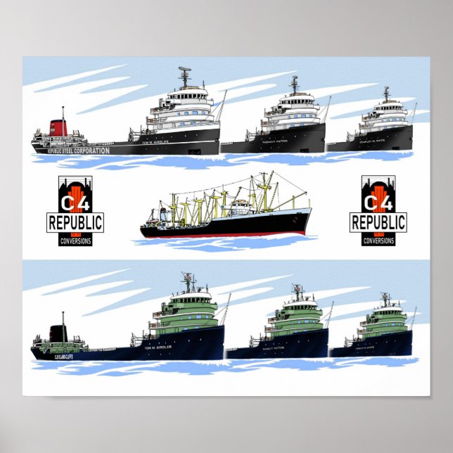 Poster Conversões da República C4 (Frente)