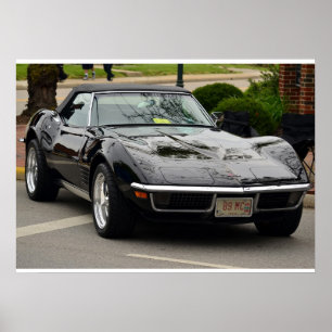 Poster Convertible de 1969 C3 Corveta