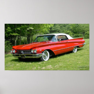 Poster Convertível 1960 Buick LeSabre
