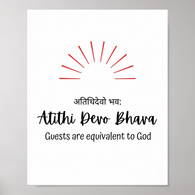 Poster Convidados de Boas-vindas (Frente)