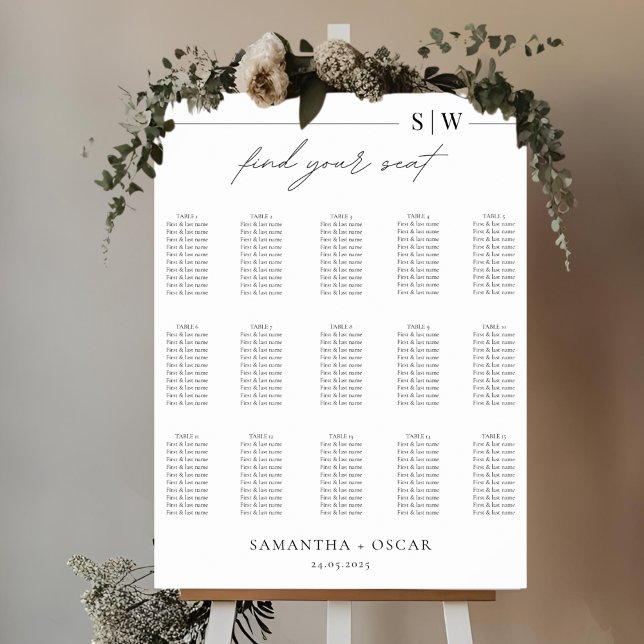 Poster Convite de Design minimalista | Elegante e moderno (Criador carregado)