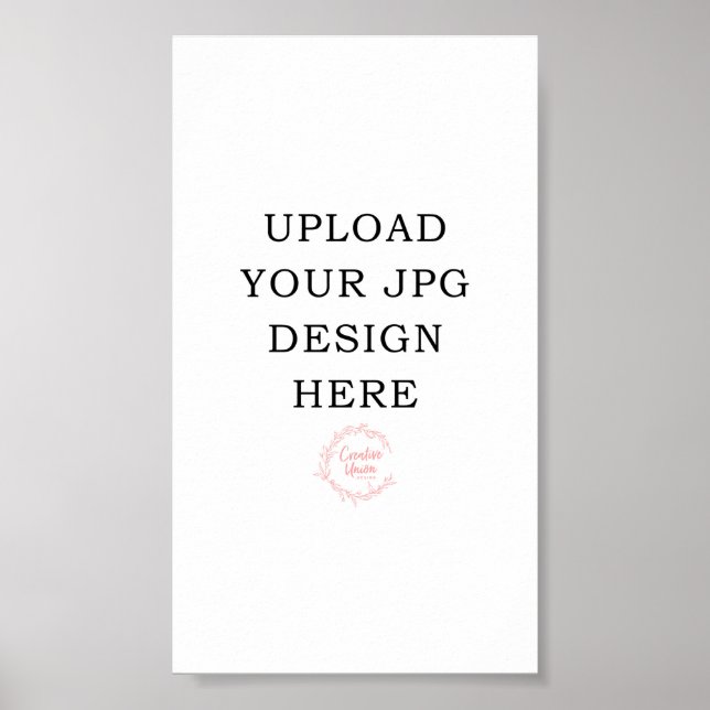 Poster Convite Digital Impresso 4x7, Itinerário, Cartão (Frente)