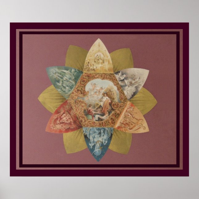 Poster Convite para Ball Mardi Gras (Frente)