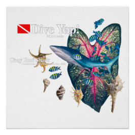 Pôster Convite tropical