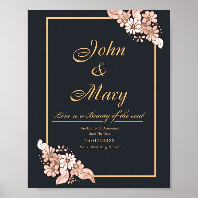 Poster Convites de la fête de graduação simples e mod (Frente)