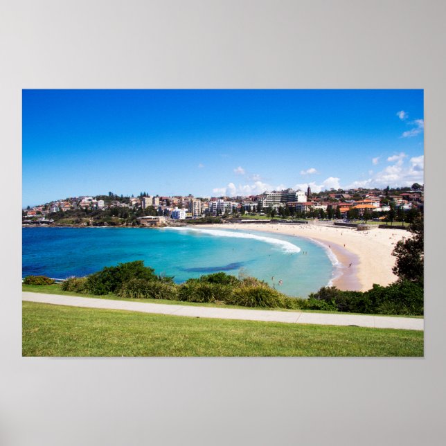 Poster Coogee Beach, New South Wales, Austrália (Frente)