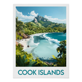 Pôster Cook Islands Poster