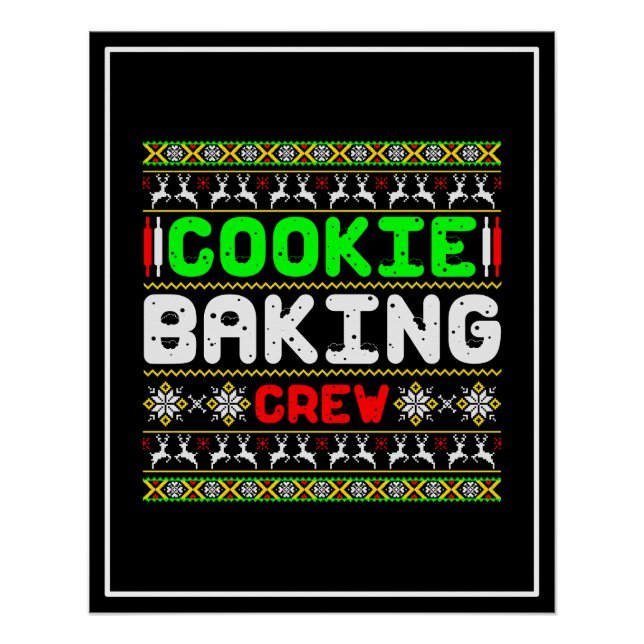 Pôster Cookie Baking Crew (Frente)