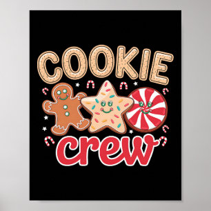 Poster Cookie Crew Gingercake da família de esquadras de
