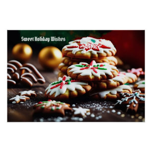 Pôster Cookie de Natal