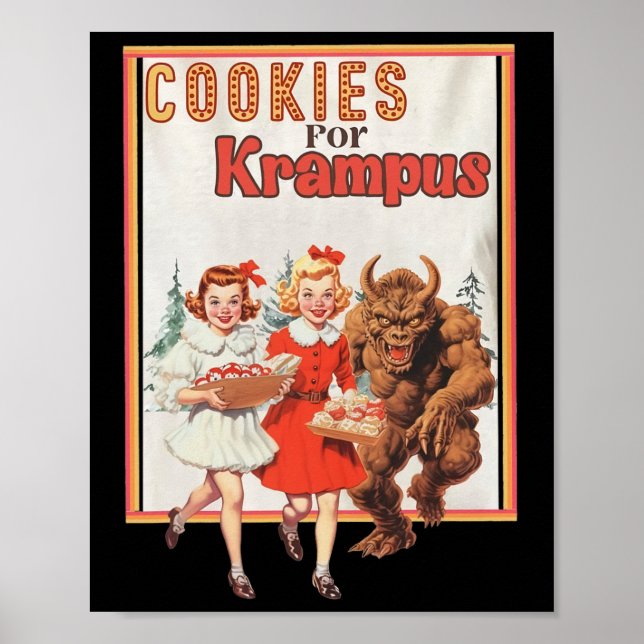 Poster Cookie For Krampus Christmas 1  (Frente)